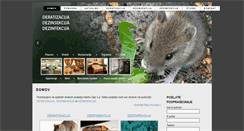 Desktop Screenshot of deratizacija.si